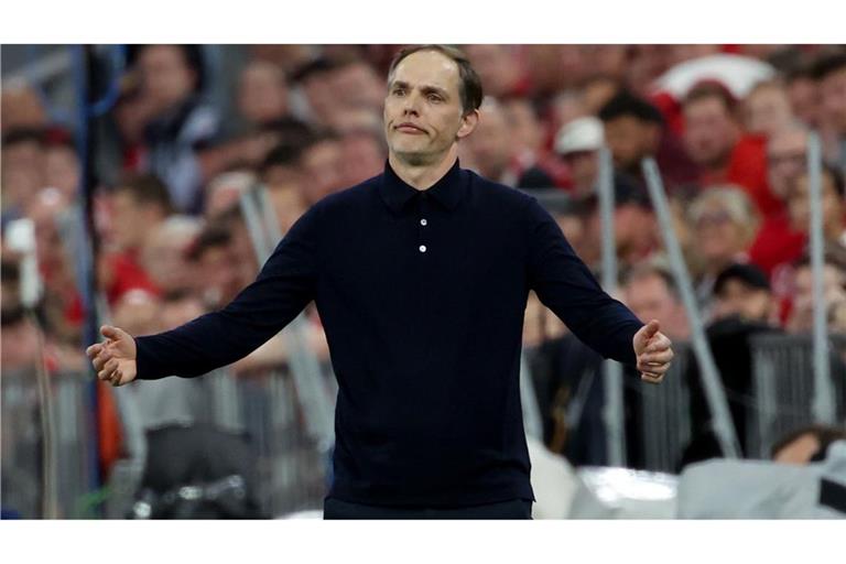 Bayern-Trainer Thomas Tuchel: Der Traum vom CL-Finale in Wembley ist geplatzt.