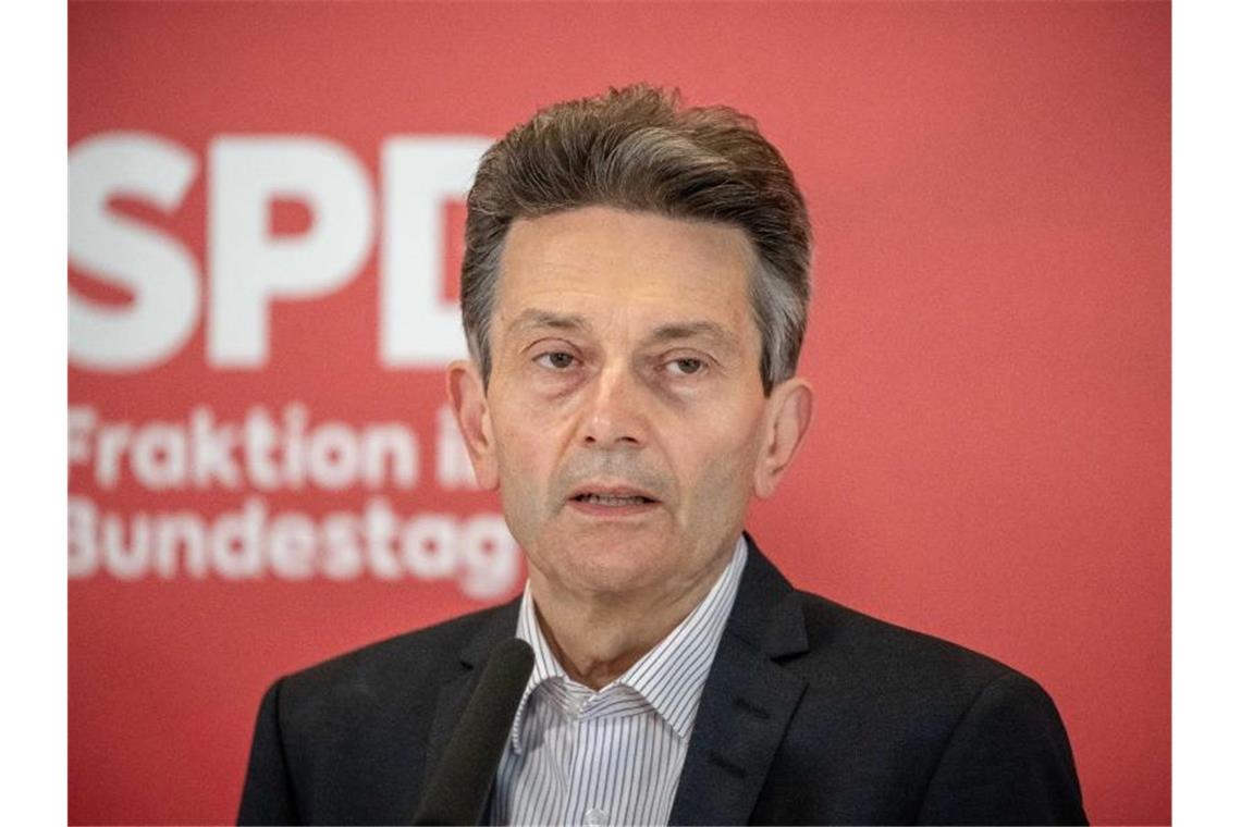 SPD vor Gesprächen selbstbewusst Mützenich führt Fraktion