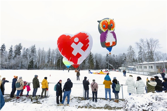 Präsentation besonderer Ballonformen und -figuren