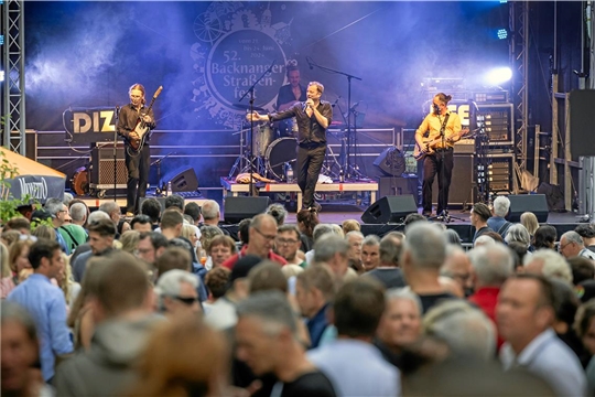 Obstmarkt Bühne // 52. Backnanger Straßenfest, Eröffnungstag, Freitag