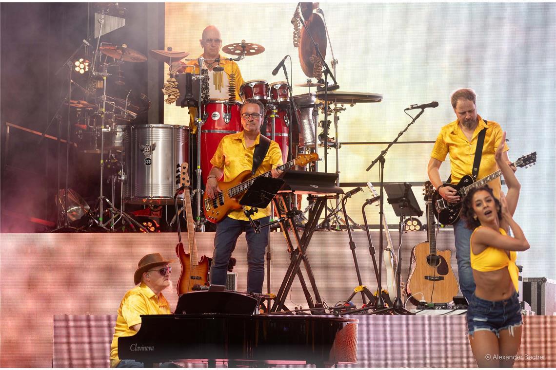 // 17. Heimspiel, Open Air Andrea Berg in der Arena in Aspach