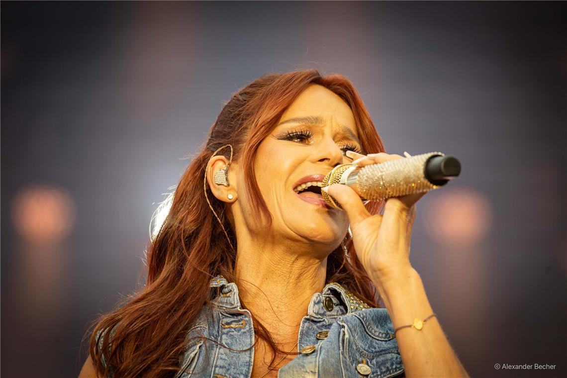 // 17. Heimspiel, Open Air Andrea Berg in der Arena in Aspach