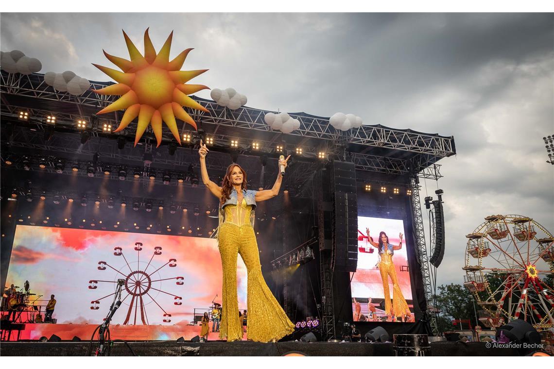 // 17. Heimspiel, Open Air Andrea Berg in der Arena in Aspach