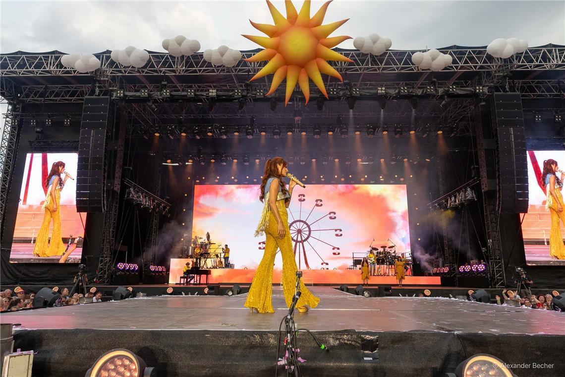 // 17. Heimspiel, Open Air Andrea Berg in der Arena in Aspach