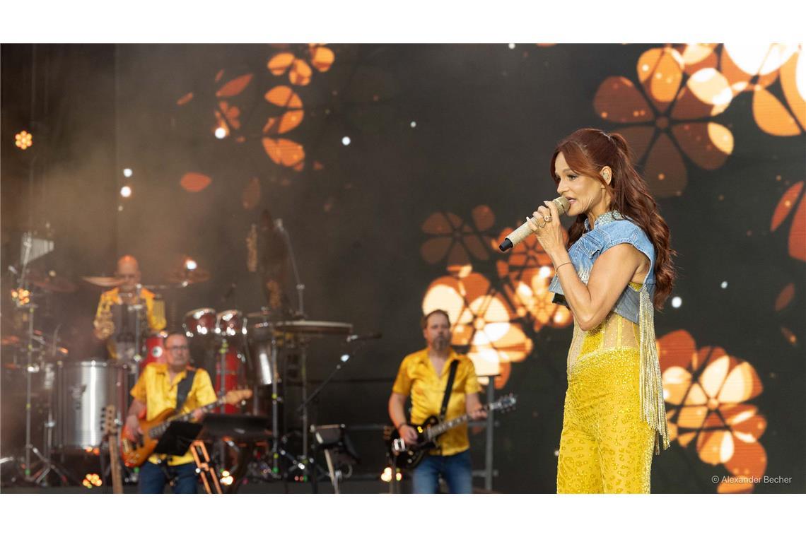 // 17. Heimspiel, Open Air Andrea Berg in der Arena in Aspach