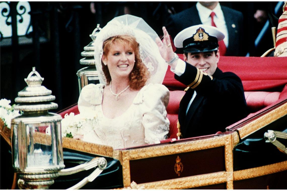 ... am 23. Juli 1986 läuteten in Westminster Abbey die Hochzeitsglocken.