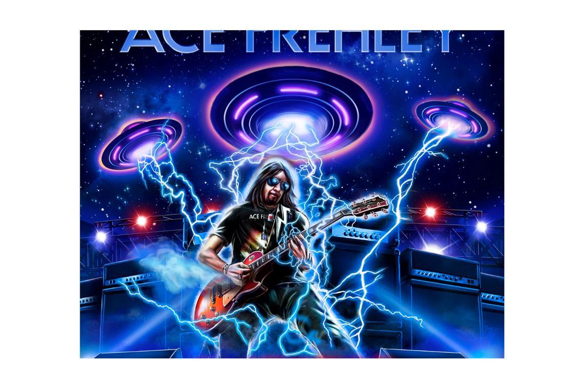 "10,000 Volts" heißt das neue Album von Ace Frehley.