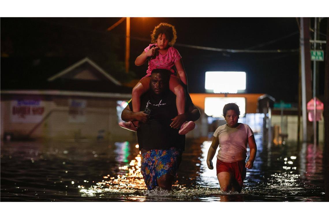 Lebensbedrohliche Überflutungen drohen durch Hurrikan in den USA