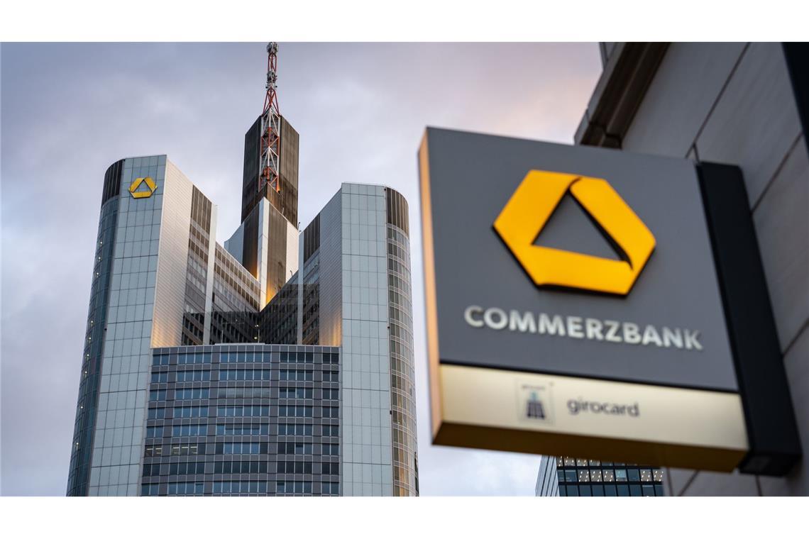 3900 Stellen sollen bei der Commerzbank wegfallen.