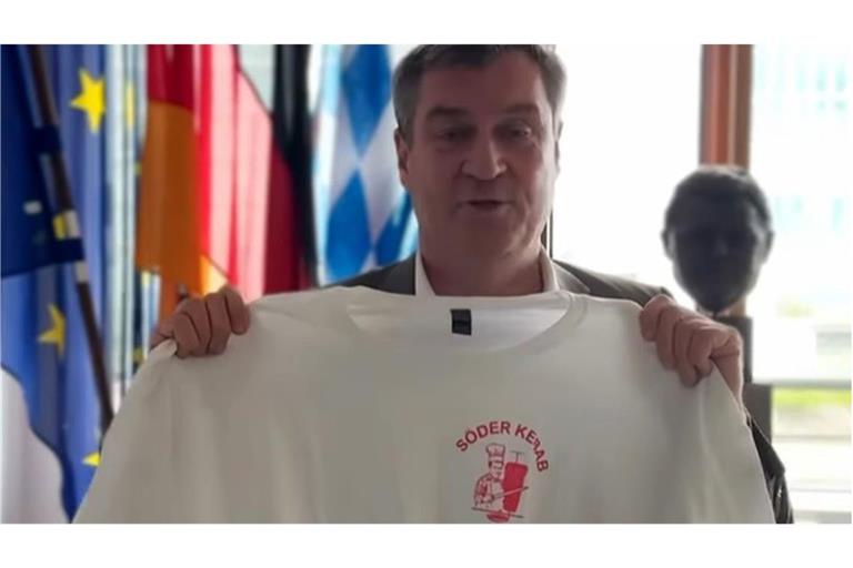 40 ausgeloste Personen will Markus Söder in der kommenden Woche zum Döner essen einladen.