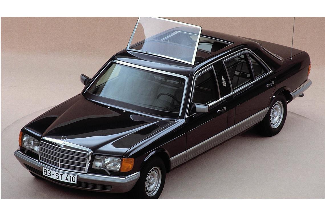 500 SEL: Johannes Paul II. griff 1985 wieder auf eine klassische Limousine zurück.