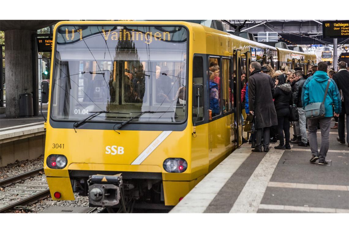 Ab Montag müssen die Fahrgäste am Wilhelmsplatz in Bad Cannstatt zwischen Bus und Stadtbahn umsteigen.