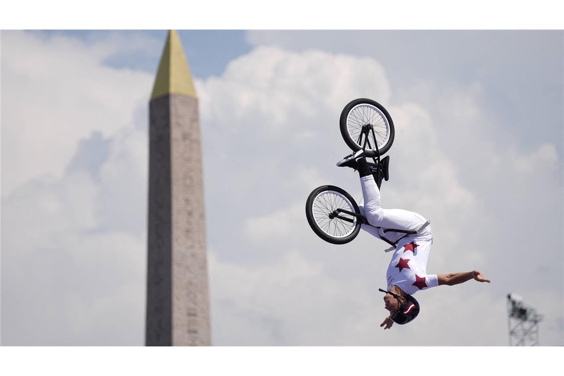 Aber auch beim BMX-Freestyle gelang das gut.