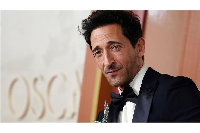 Adrien Brody ist nun zweifacher Oscar-Preisträger.