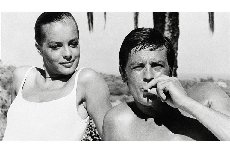 Alain Delan und Romy Schneider in „Swimming Pool“ (1969)