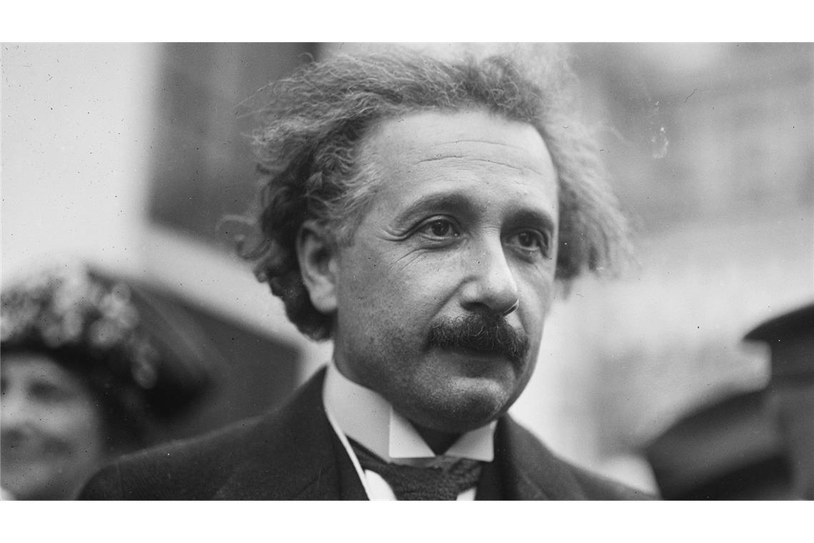 Albert Einstein bei einem Besuch in Washington im Jahr 1922.