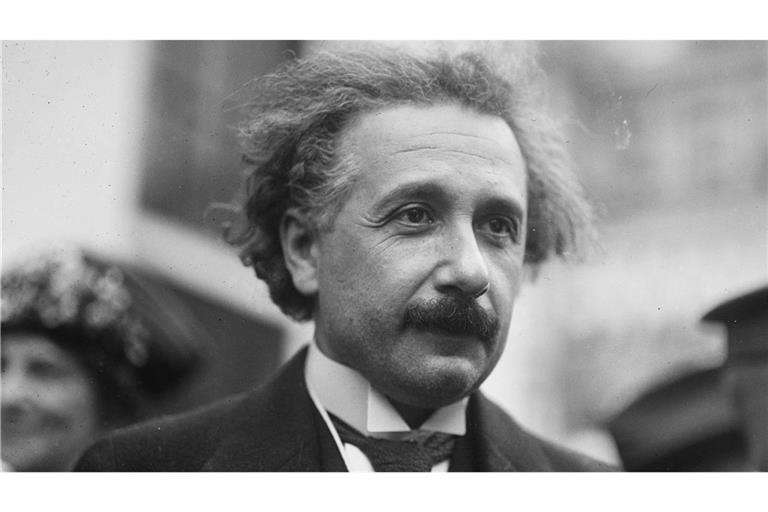 Albert Einstein bei einem Besuch in Washington im Jahr 1922.