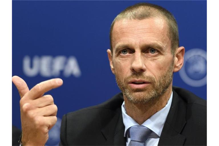 Aleksander Ceferin, Präsident der UEFA. Foto: Laurent Gillieron/KEYSTONE/dpa