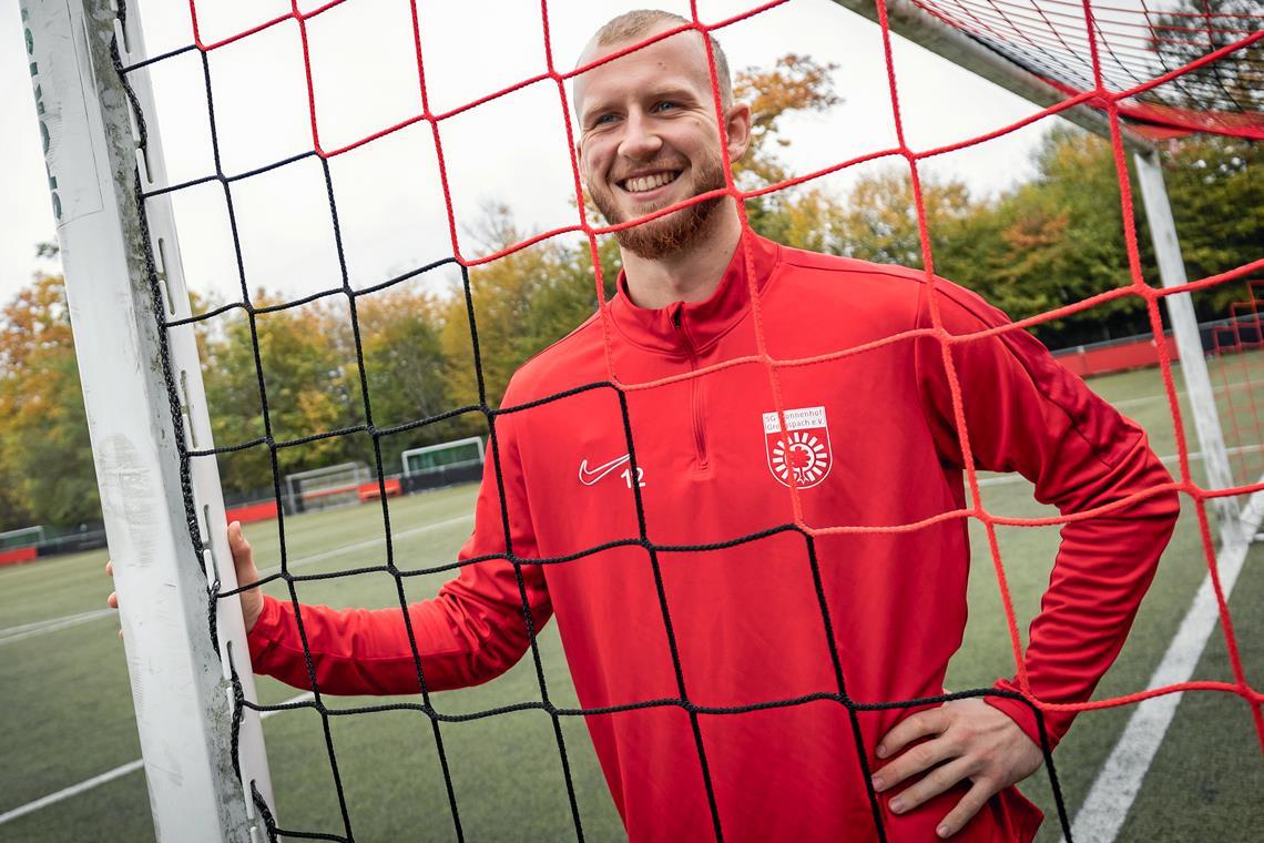 Alexander Michalik hat den Wechsel zur SG Sonnenhof Großaspach trotz fehlender Einsatzzeiten nicht bereut. Foto: Alexander Becher