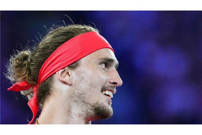 Alexander Zverev geht mit guter Laune in die Australian Open.