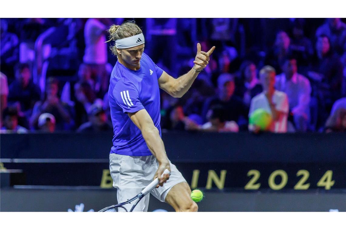 Alexander Zverev hatte sich beim Laver Cup in Berlin nach eigenen Worten schlecht gefühlt und anschließend eine kurze Turnierpause eingelegt.