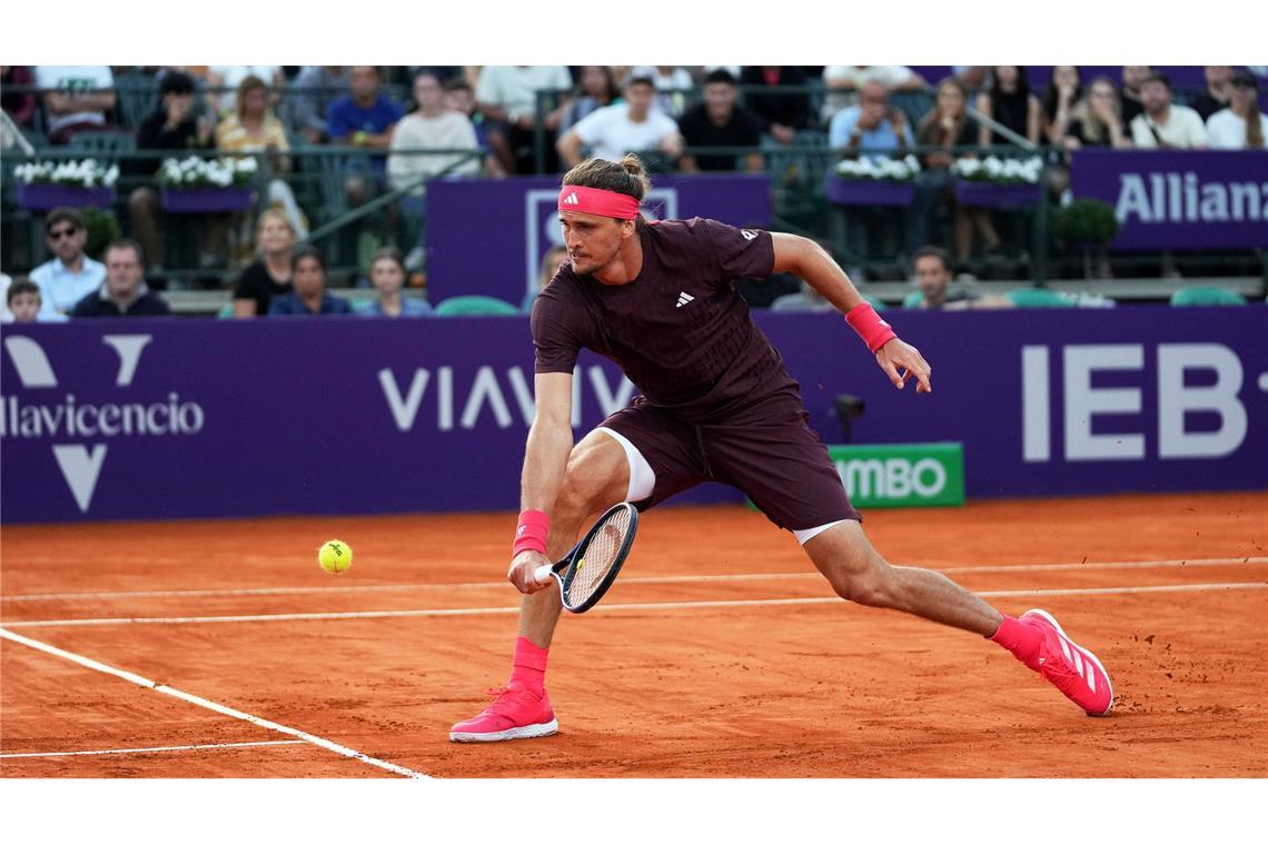 Alexander Zverev steht beim Sandplatzturnier in Buenos Aires im Viertelfinale