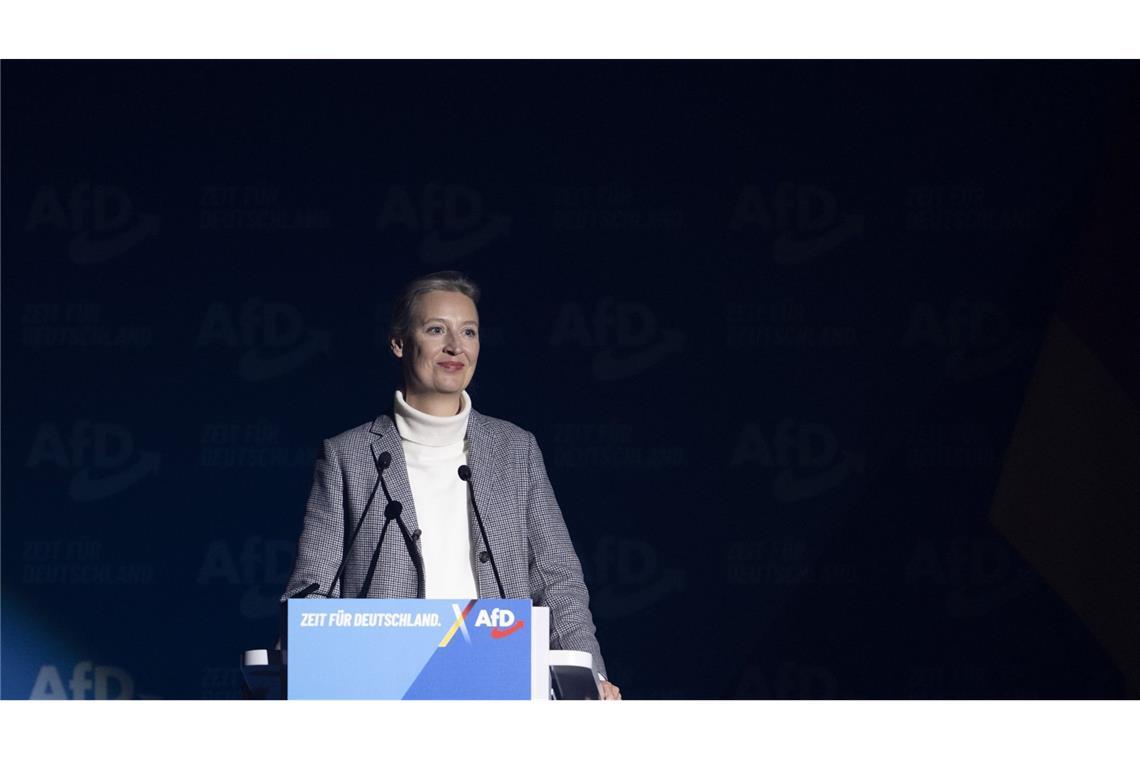 Alice Weidel ist seit 2017 Mitglied im Deutschen Bundestag.