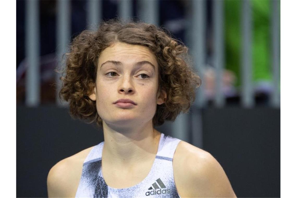 Alina Reh unterbietet locker WM-Norm über 5000 Meter Alina Reh vor einem Lauf. Foto: Sebastian Gollnow/Archivbild