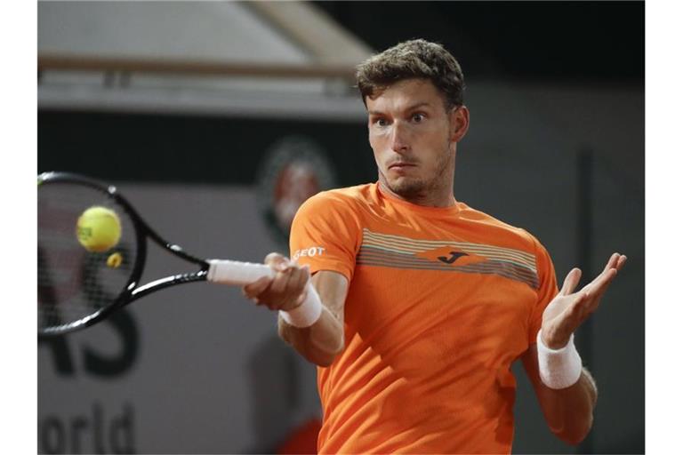 Altmaier-Bezwinger Pablo Carreno-Busta trifft im French Open-Viertelfinale auf den Weltranglisten-Ersten Novak Djokovic. Foto: Alessandra Tarantino/AP/dpa