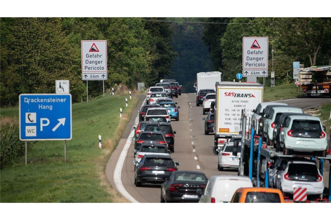 Am Albaufstieg geht am kommenden Wochenende nichts mehr.