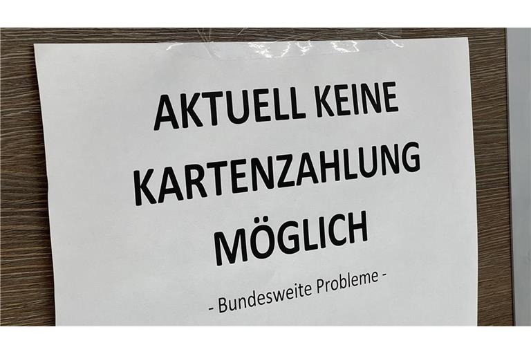 Am Donnerstagmorgen kam es zu Störungen bei Kartenzahlungen. (Symbolbild)