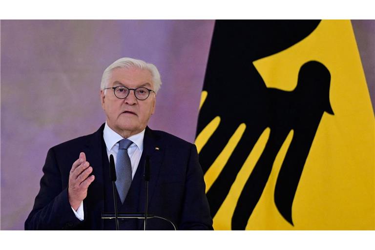 Am Mittwoch wird  Bundespräsident Frank-Walter Steinmeier beim Gedenken in Hanau sprechen. (Archivfoto)