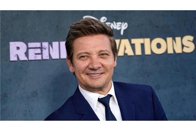 Am Neujahrstag 2023 war Jeremy Renner bei einem Schneepflug-Unfall lebensgefährlich verletzt worden (Archivbild).