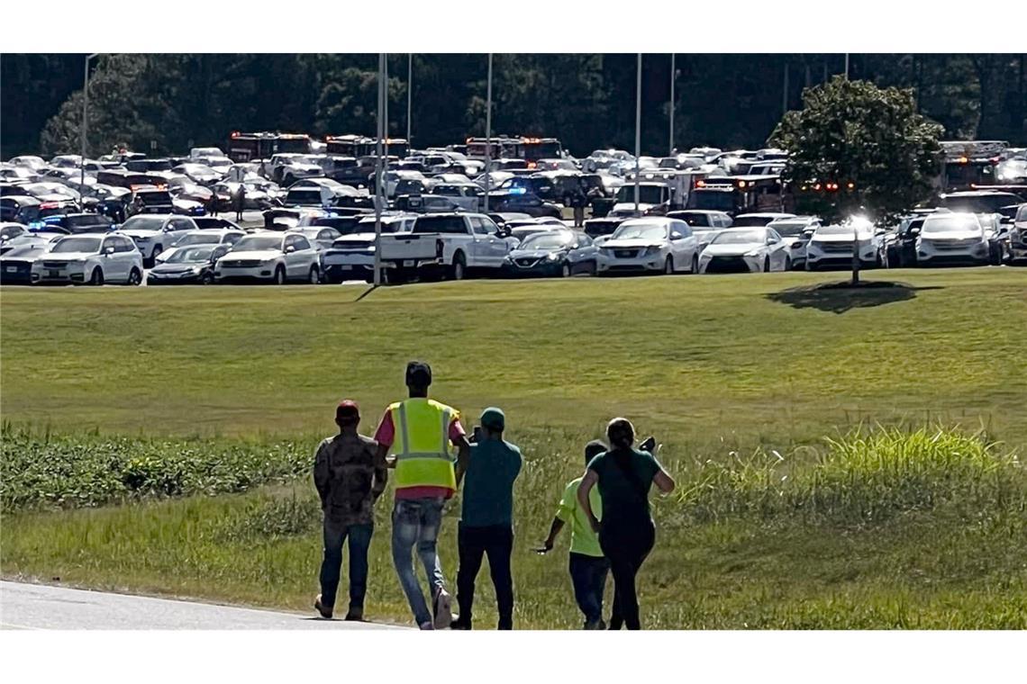 An einer Schule im US-Bundesstaat Georgia fallen tödliche Schüsse.