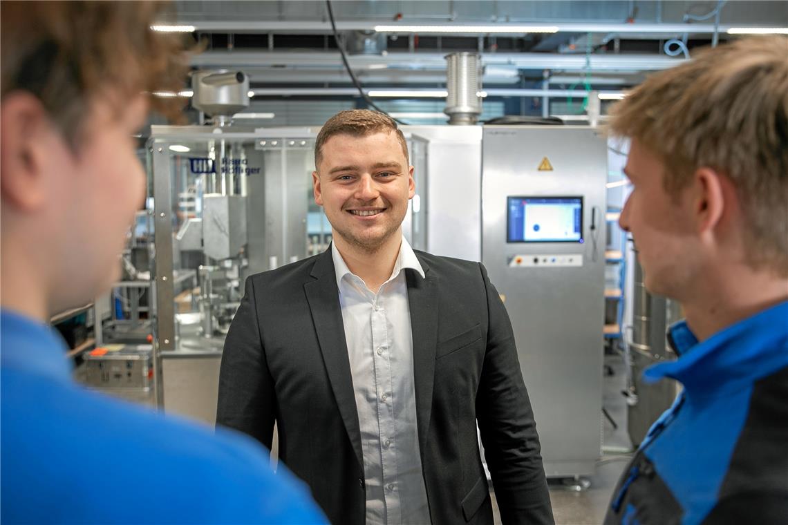 Während der Ausbildung ins Ausland gehen Andreas Horst ist dualer Student und arbeitet bei Harro Höfliger in Allmersbach im Tal. Das Unternehmen hat ihm ermöglicht, ein paar Wochen bei der Tochtergesellschaft in den USA zu arbeiten und dadurch wichtige Erfahrungen zu sammeln. Foto: Harro Höfliger