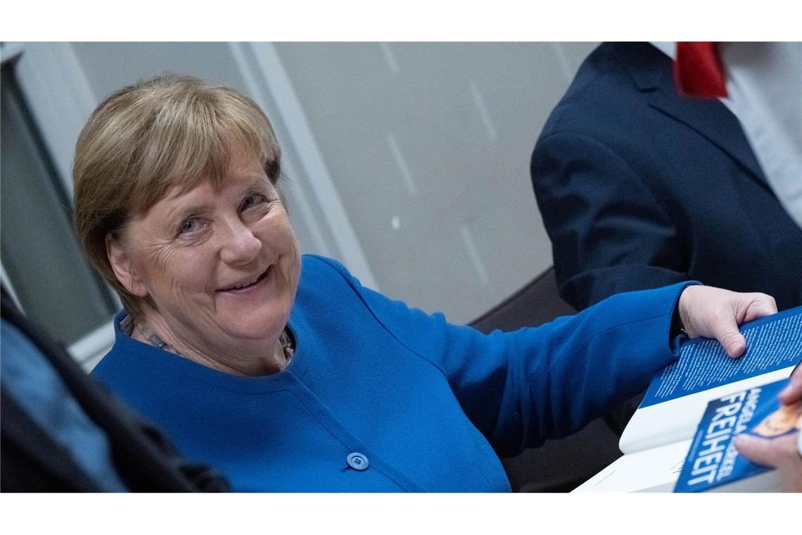 Angela Merkels 736 Seiten langes Buch ist Ende November erschienen. (Archivbild)