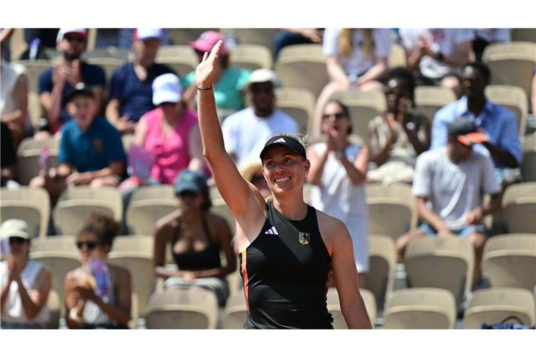 Angelique Kerber überrascht bei den Olympischen Spielen in Paris.