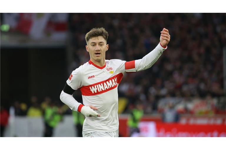 Angelo Stiller spielt seit dem Sommer 2023 beim VfB – und hat sich zu einem absoluten Leistungsträger gemausert.