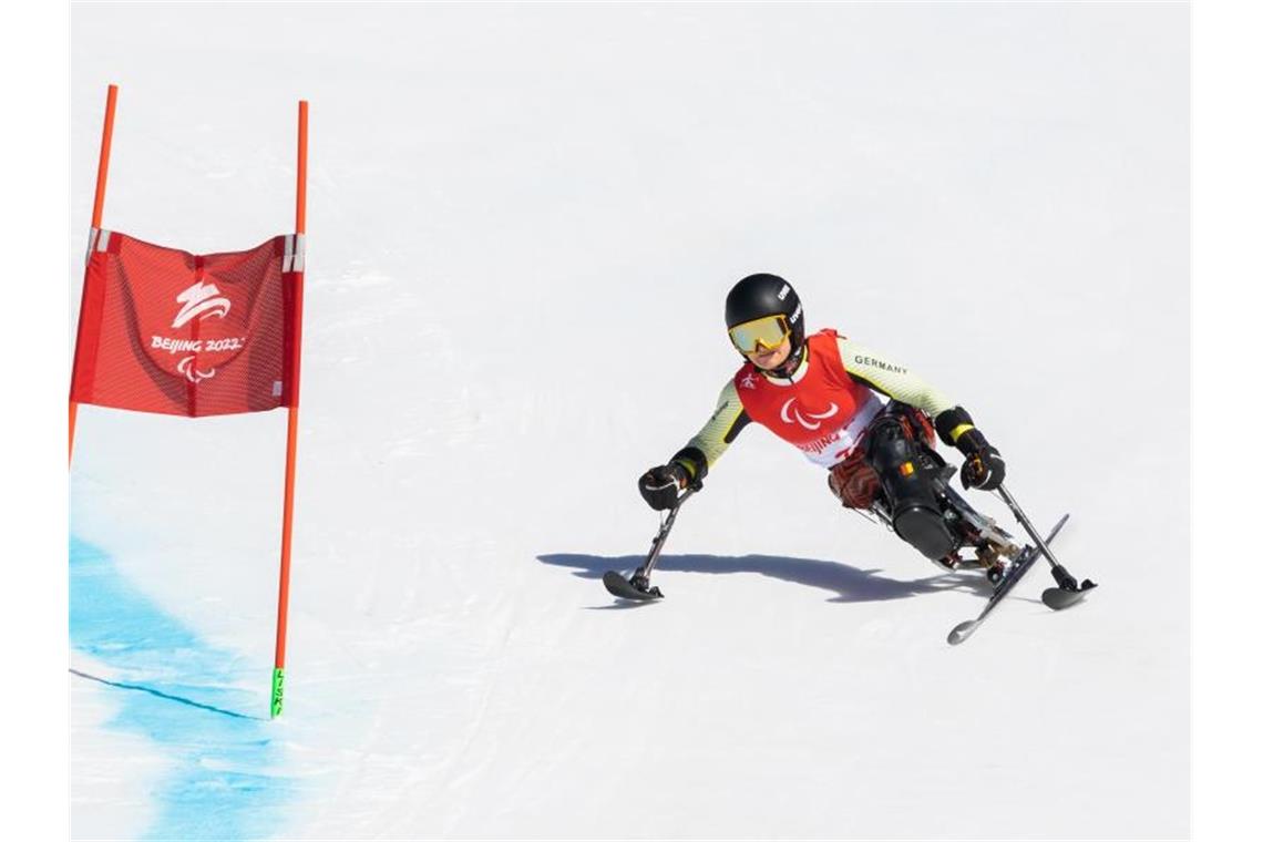 Kein Gold in Sicht: Forster nach Kombi-Lauf nur Vierte Anna-Lena Forster lag nach dem Super-G nur auf Rang vier. Foto: Christoph Soeder/dpa