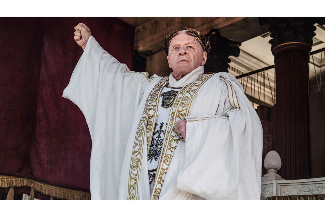 Anthony Hopkins als Kaiser Vespasian .