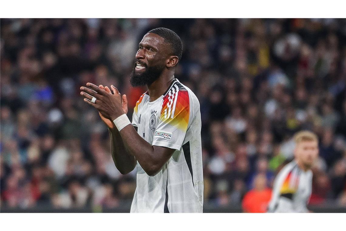 Antonio Rüdiger (Note 3): Der Abwehrchef der DFB-Elf gab gegen die Bosnier den Chef, stand hinten sicher und schaltete sich immer wieder mit nach vorne ein. Bereitete so das 7:0 durch Tim Kleindienst per Flanke vor.