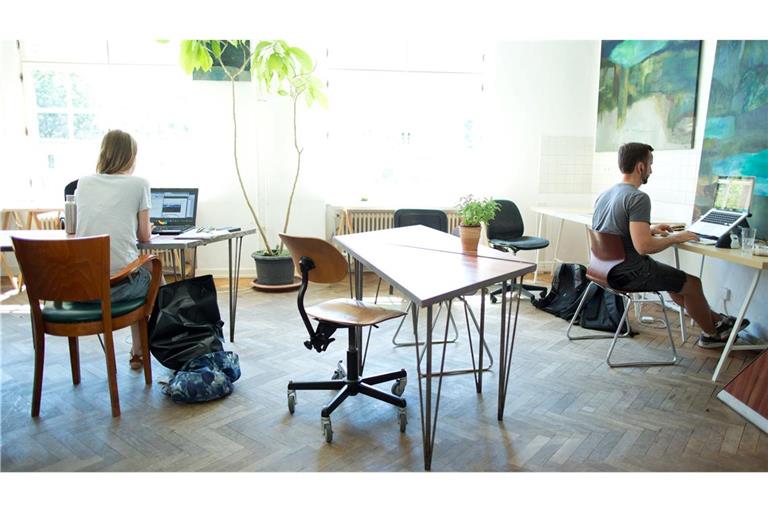 Arbeiten im Coworking-Space: Der Startup-Verband fordert Verbesserungen für die Branche (Archivfoto).