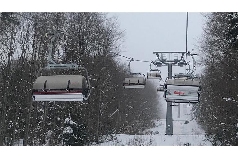 Archivbild: Die Herzogenhornbahn am Feldberg im Schwarzwald am 10. Januar 2019.