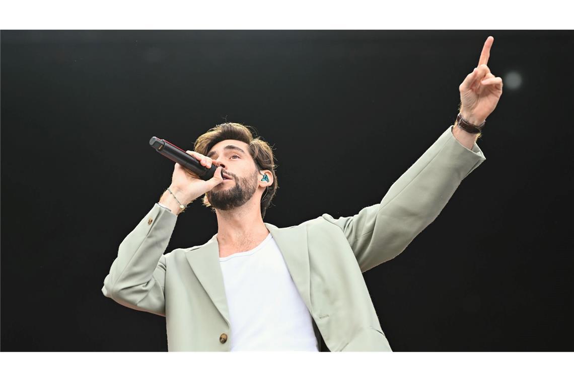 Auch Alvaro Soler trat bei dem Festival auf.