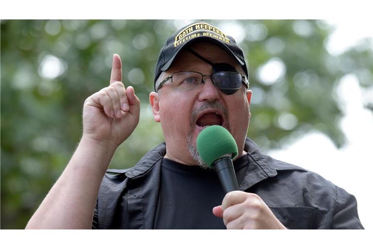 Auch der Gründer der "Oath Keepers", Stewart Rhodes, wurde nach dem Angriff zu einer langen Haftstrafe verurteilt. (Archivbild)