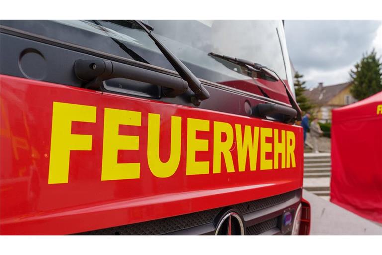 Auch die Feuerwehr war vor Ort. (Symbolbild)