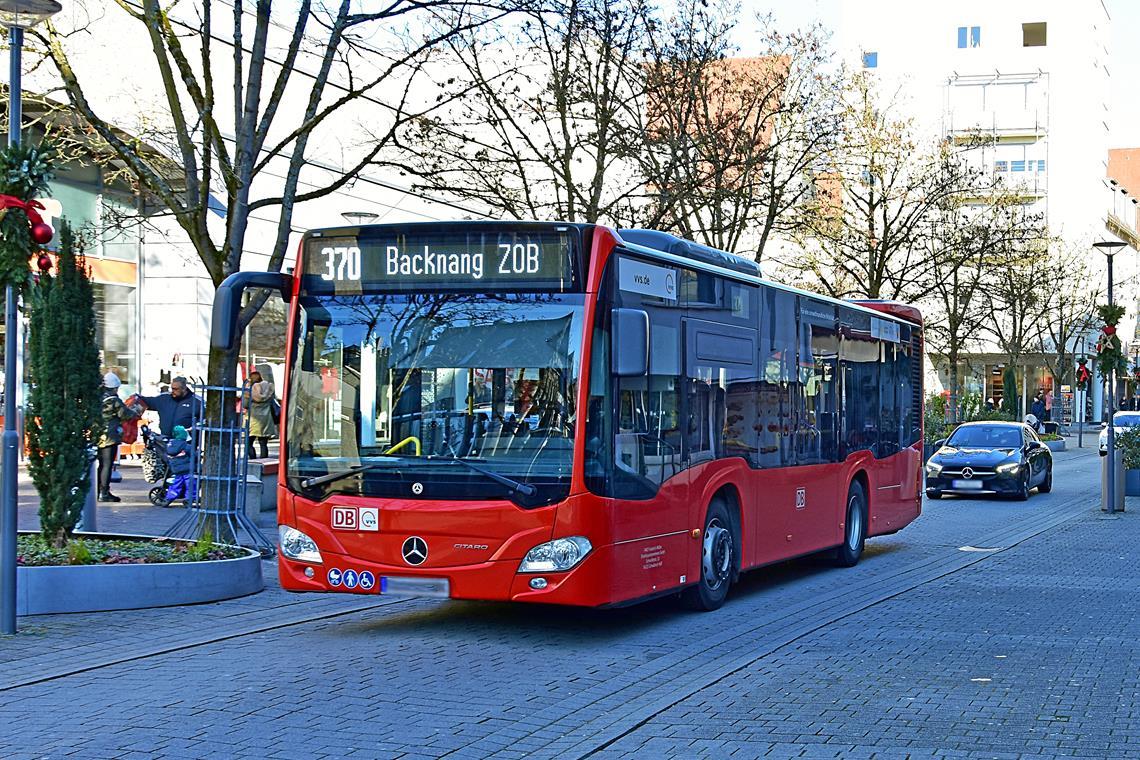 Auch in Backnang werden am morgigen Dienstag wieder die Busse bestreikt. Archivbild: Tobias Sellmaier