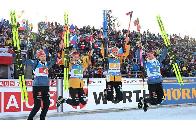 Auch in diesem Winter hoffen die deutschen Biathletinnen und Biathleten auf zahlreiche Podestplätze.