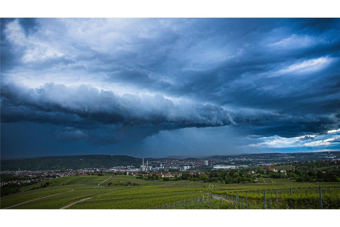 Auch in Stuttgart soll es am Freitag regnen. (Archivbild)