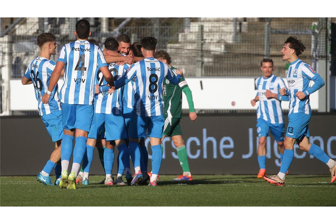 Auch in Villingen wollen die Blauen jubeln.